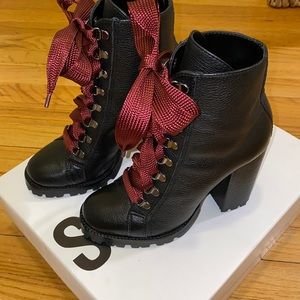 Schutz Zara Lace up Boots